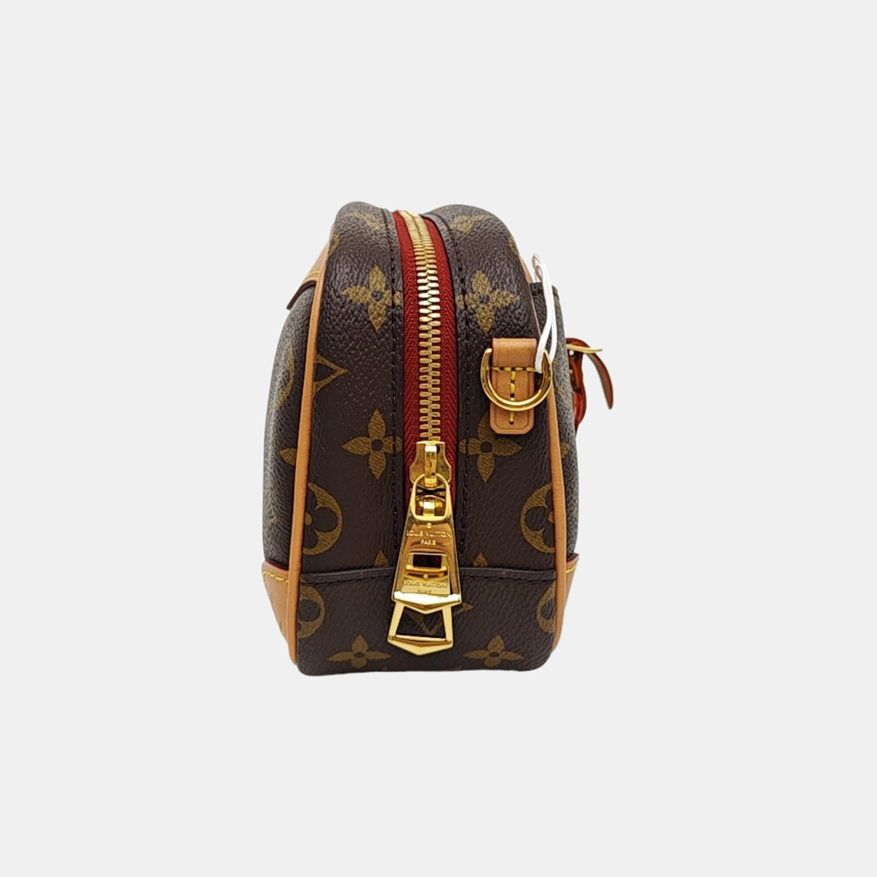 DEAUVILLE Mini Monogram Coated Canvas Brown