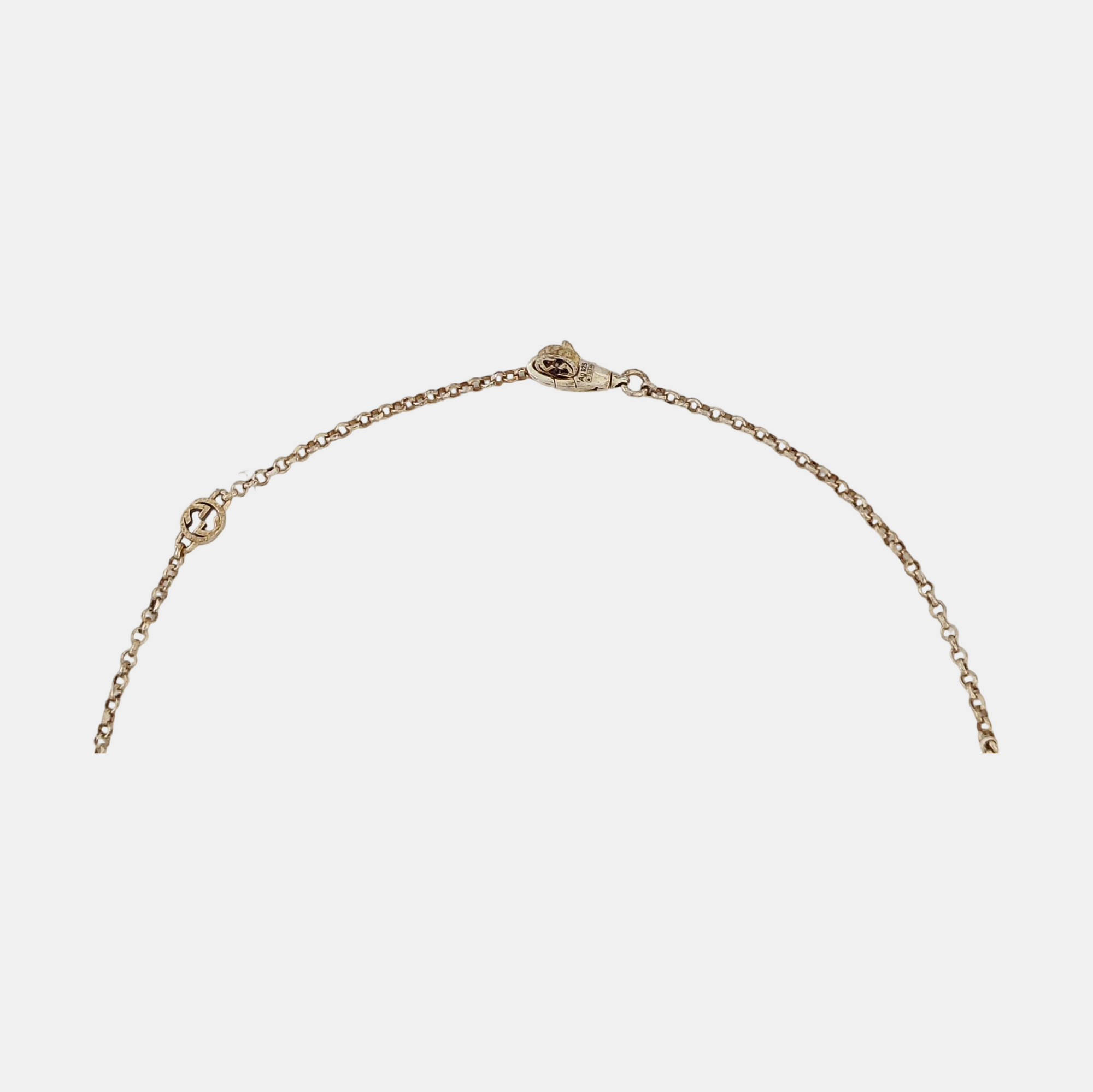 GG Running 925 Sterling Silver Necklace