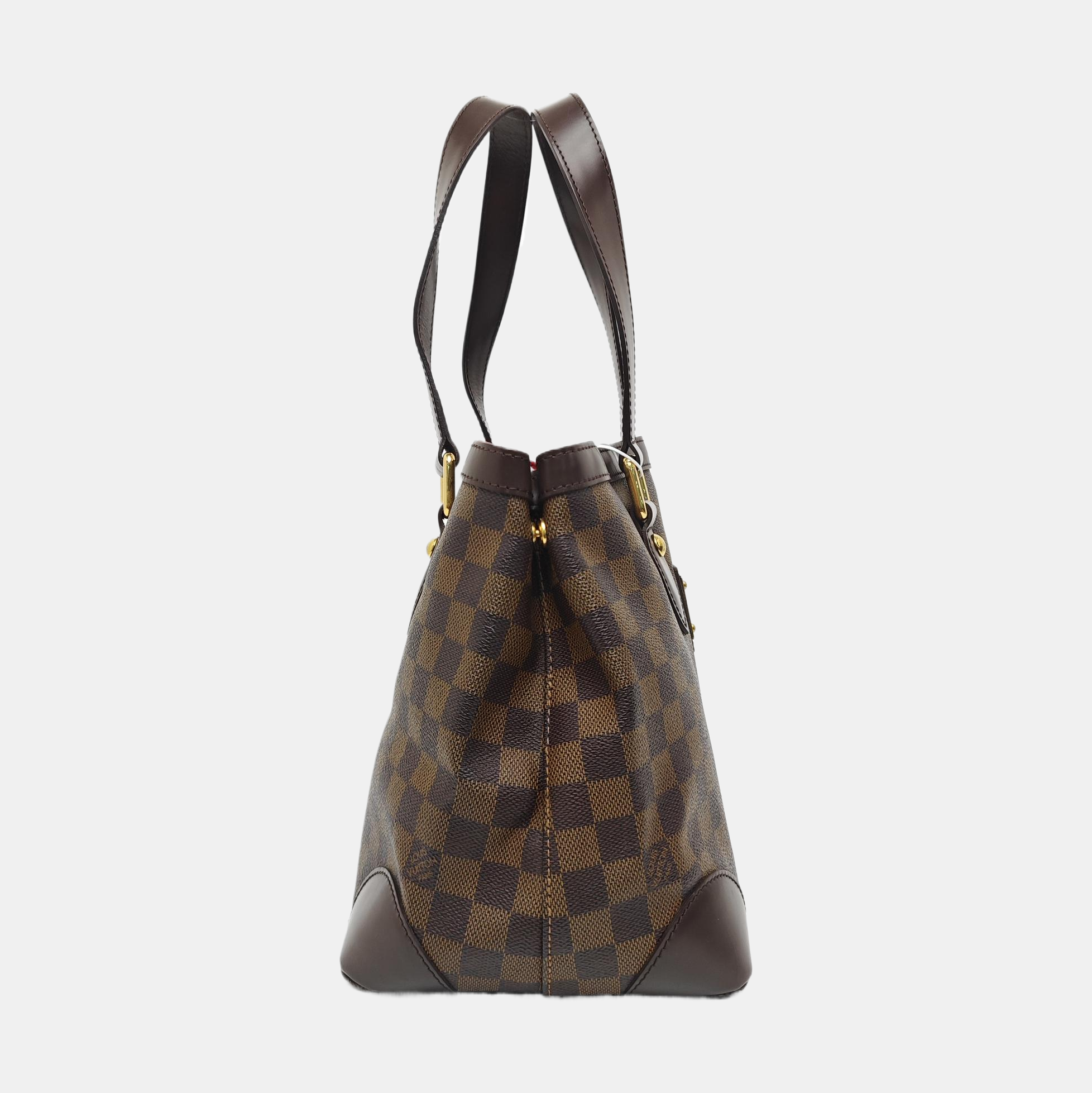 HAMPSTEAD PM Damier Ebene Coated Canvas Brown
