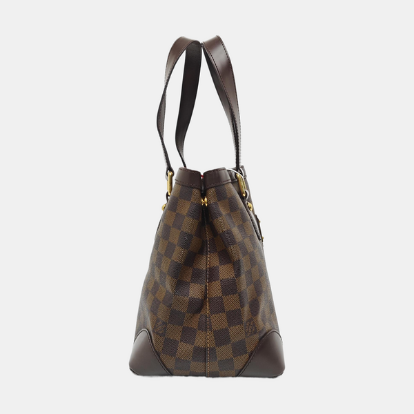 HAMPSTEAD PM Damier Ebene Coated Canvas Brown