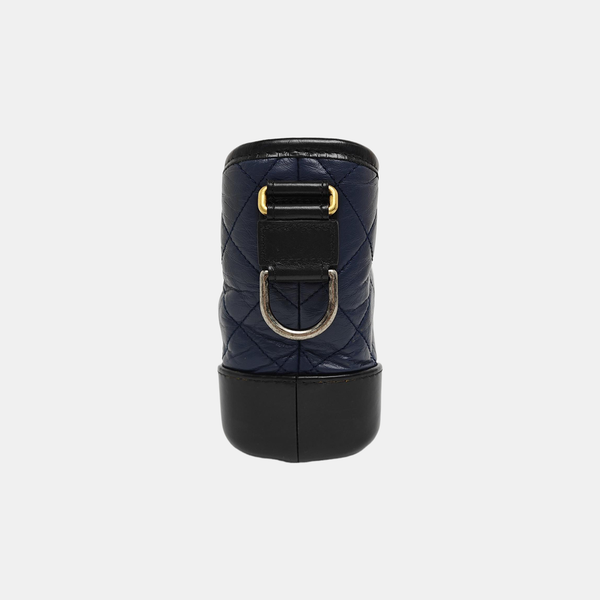 Authenticated pre-owned  GABRIELLE Quilted Calfskin Blue - Shoulder Bag at Looply