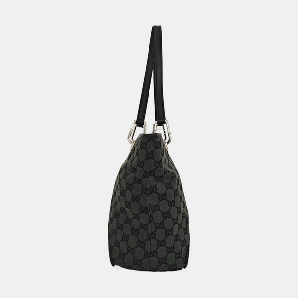 Monogram Canvas Top Handle Bag Green