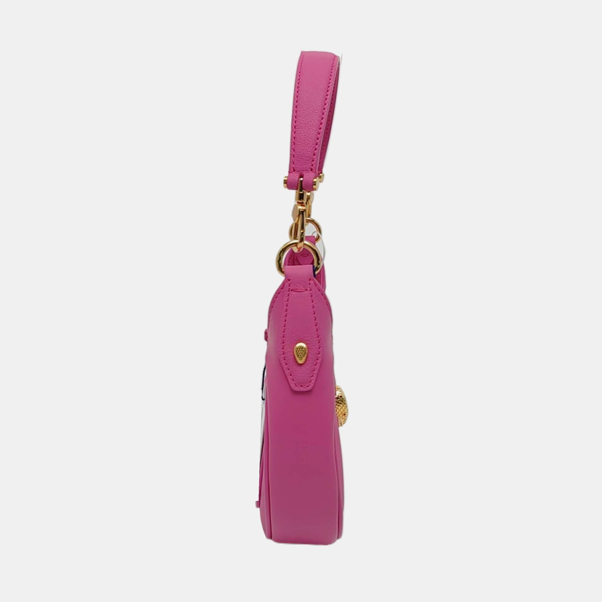 SERPENTI ELLIPSE Small Calfskin Red
