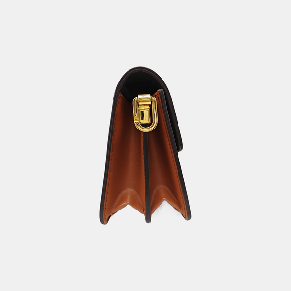 DAUPHINE Mini Coated Canvas Brown