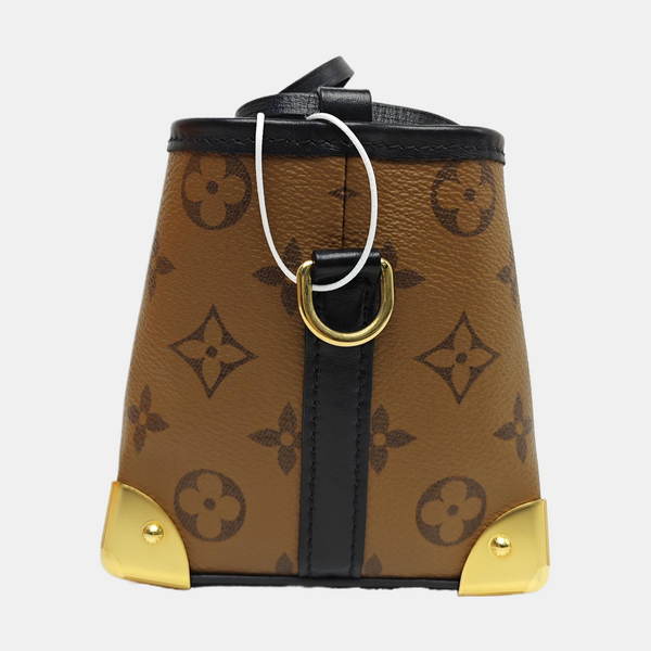NOÉ PURSE LV CHARMS Monogram Coated Canvas Brown