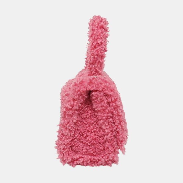 Hourglass Mini Sheepskin Pink