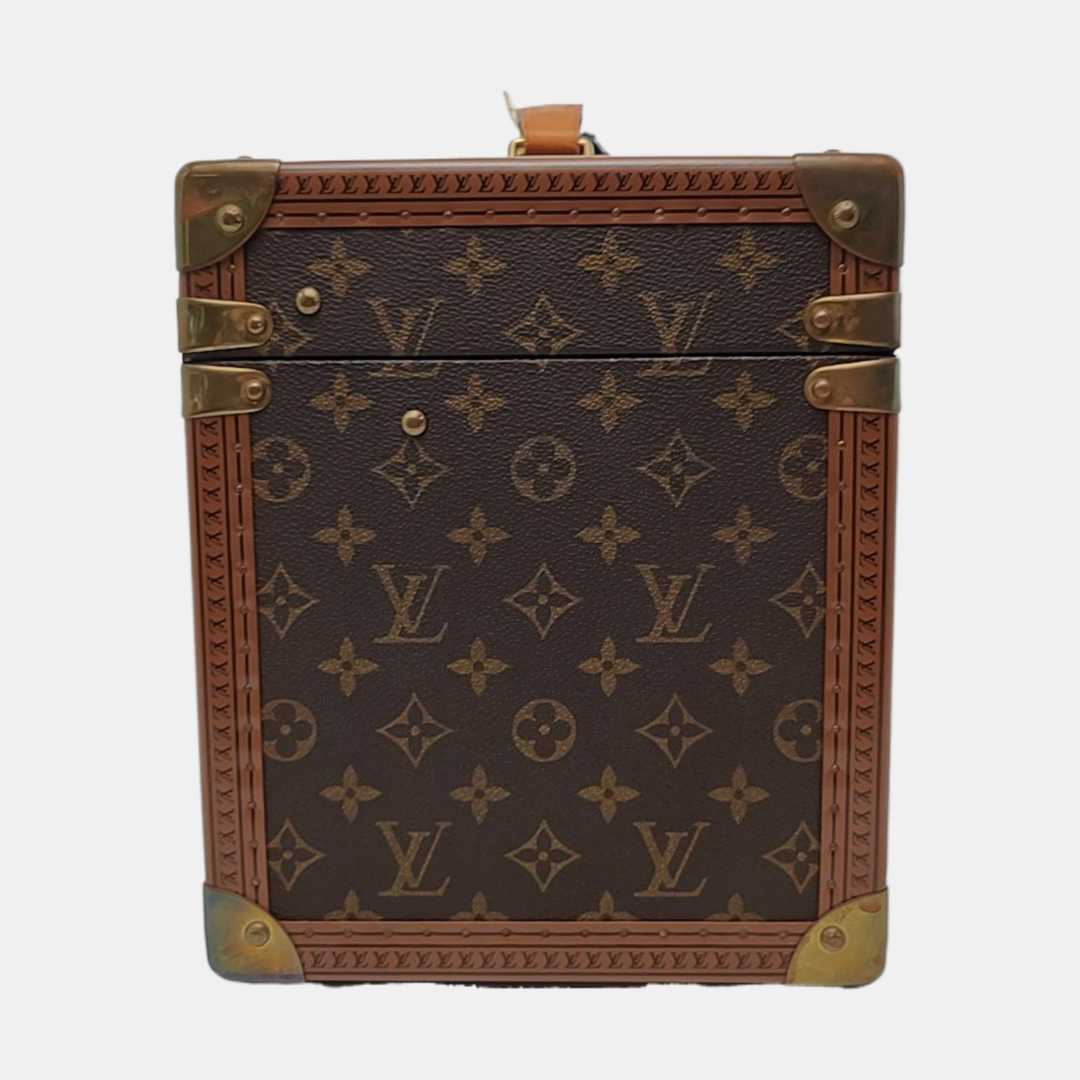 COFFRET TRÉSOR Monogram Coated Canvas Brown