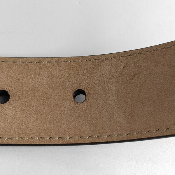 Leather Belt Red