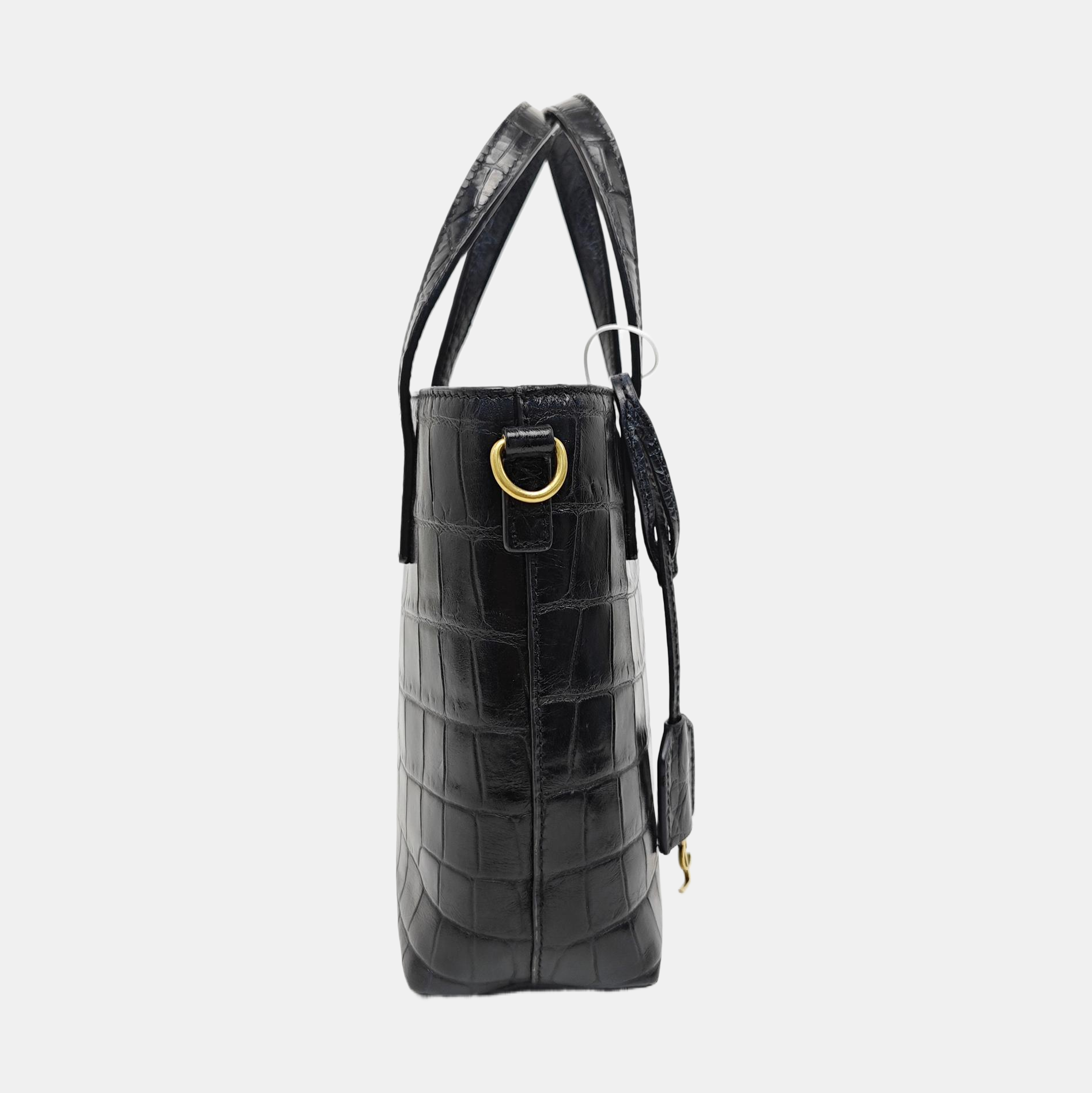 Calfskin Shoulder Bag Black
