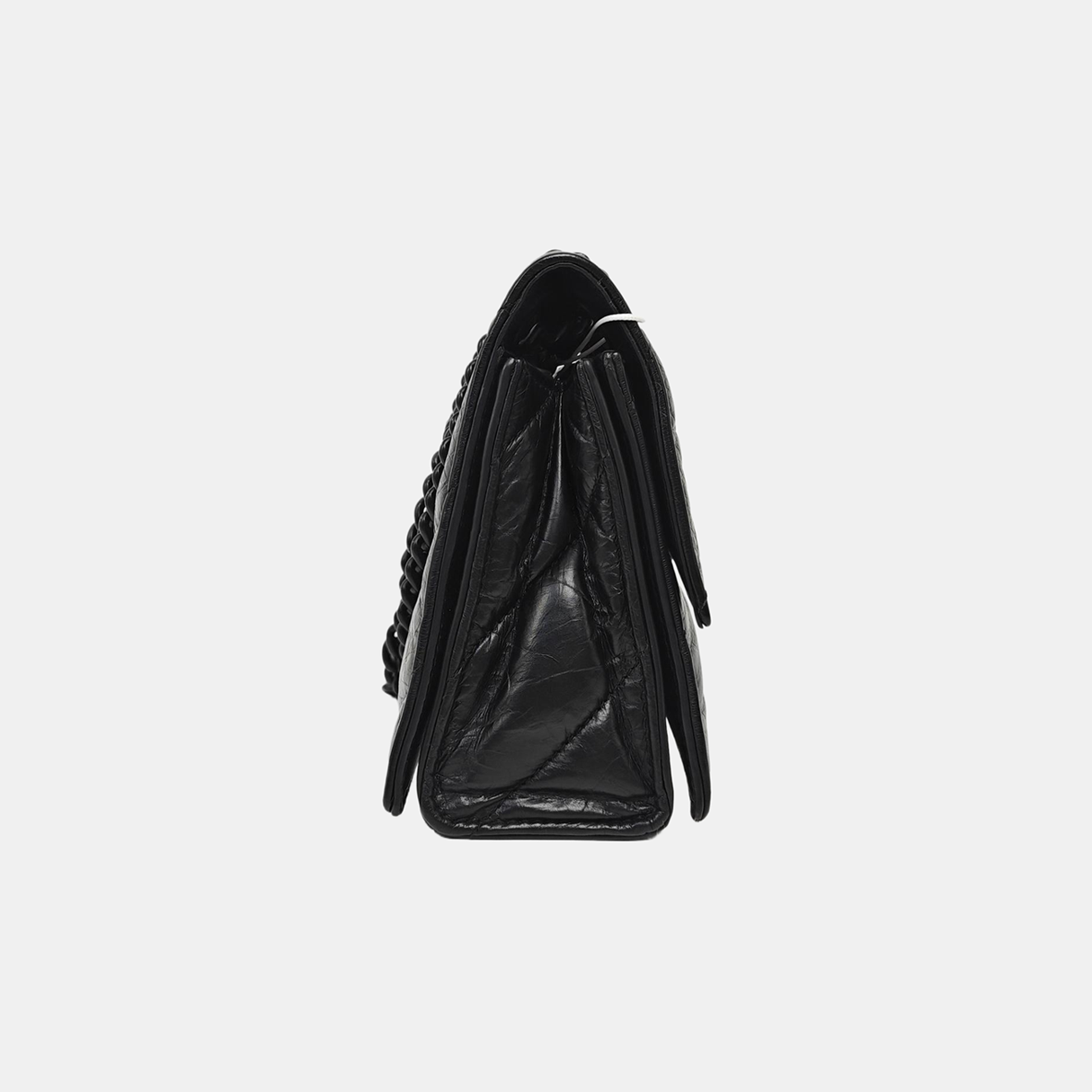 Crush Small Quilted Calfskin Black