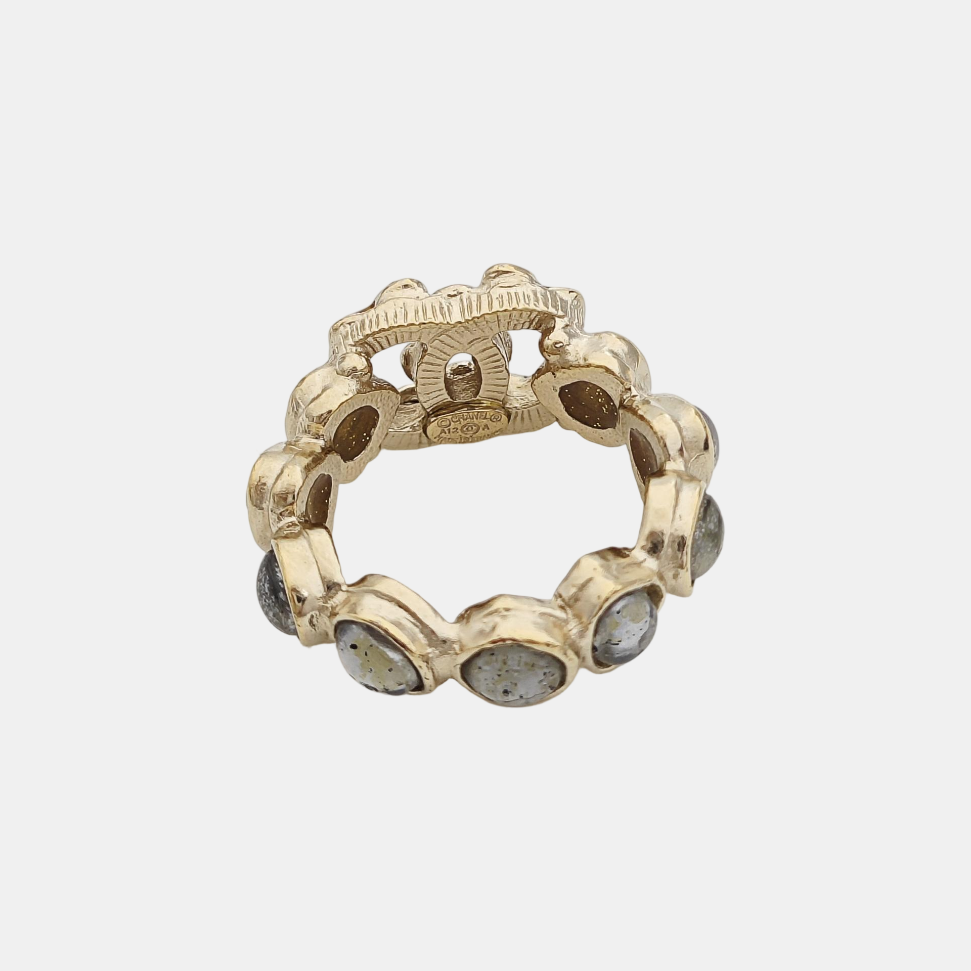 Metal Gold Ring EU 52