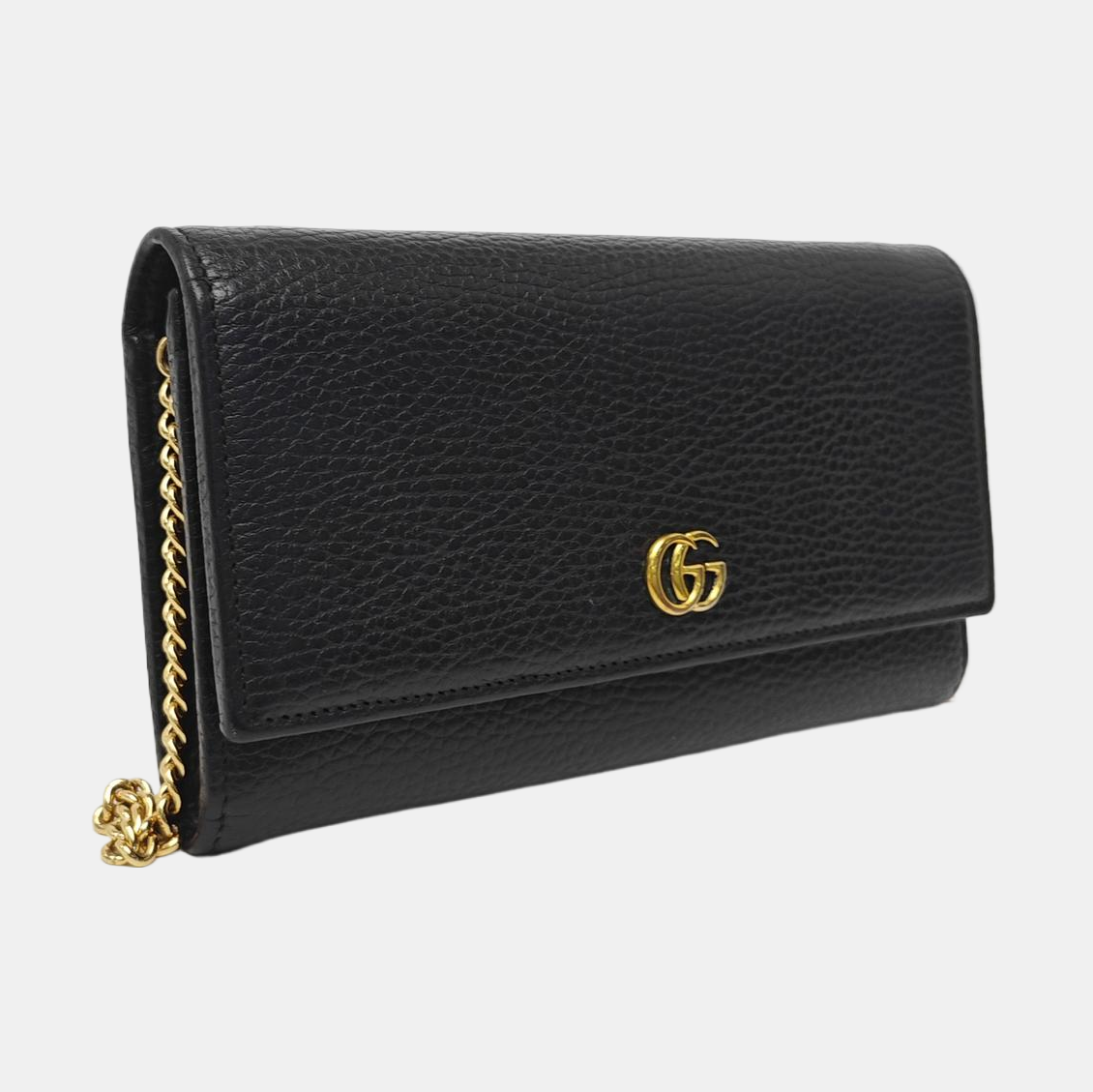 GG Marmont Super Mini Calfskin Black
