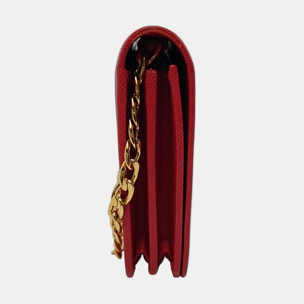 Saffiano Calfskin Red