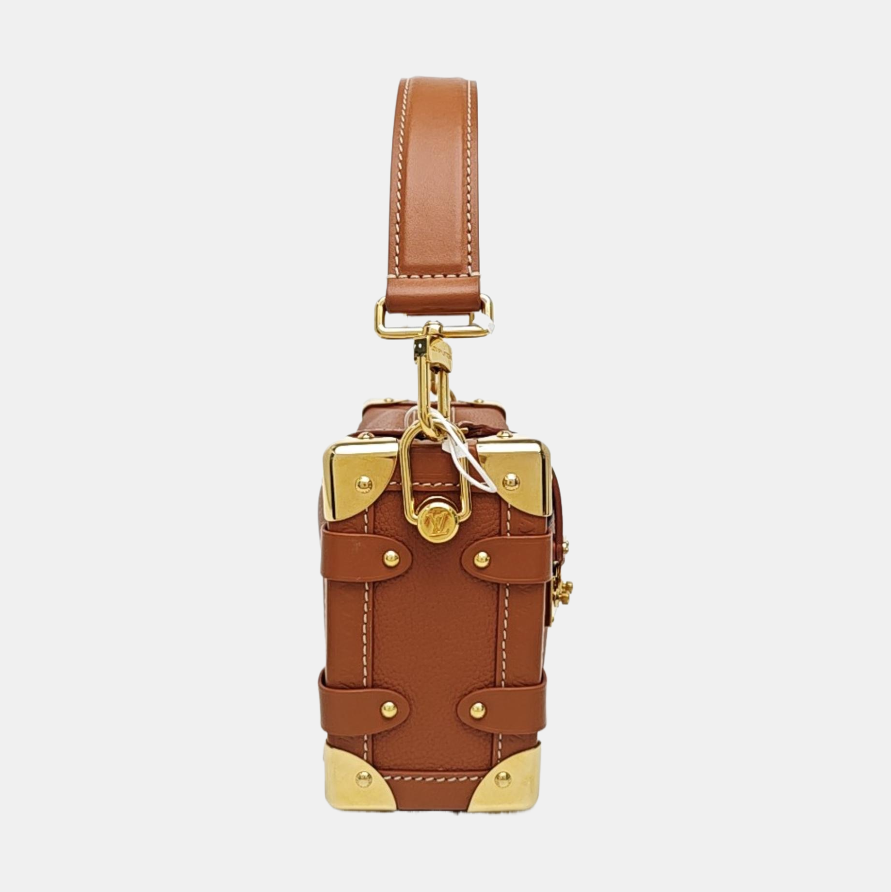 SIDE TRUNK PM Calfskin Brown