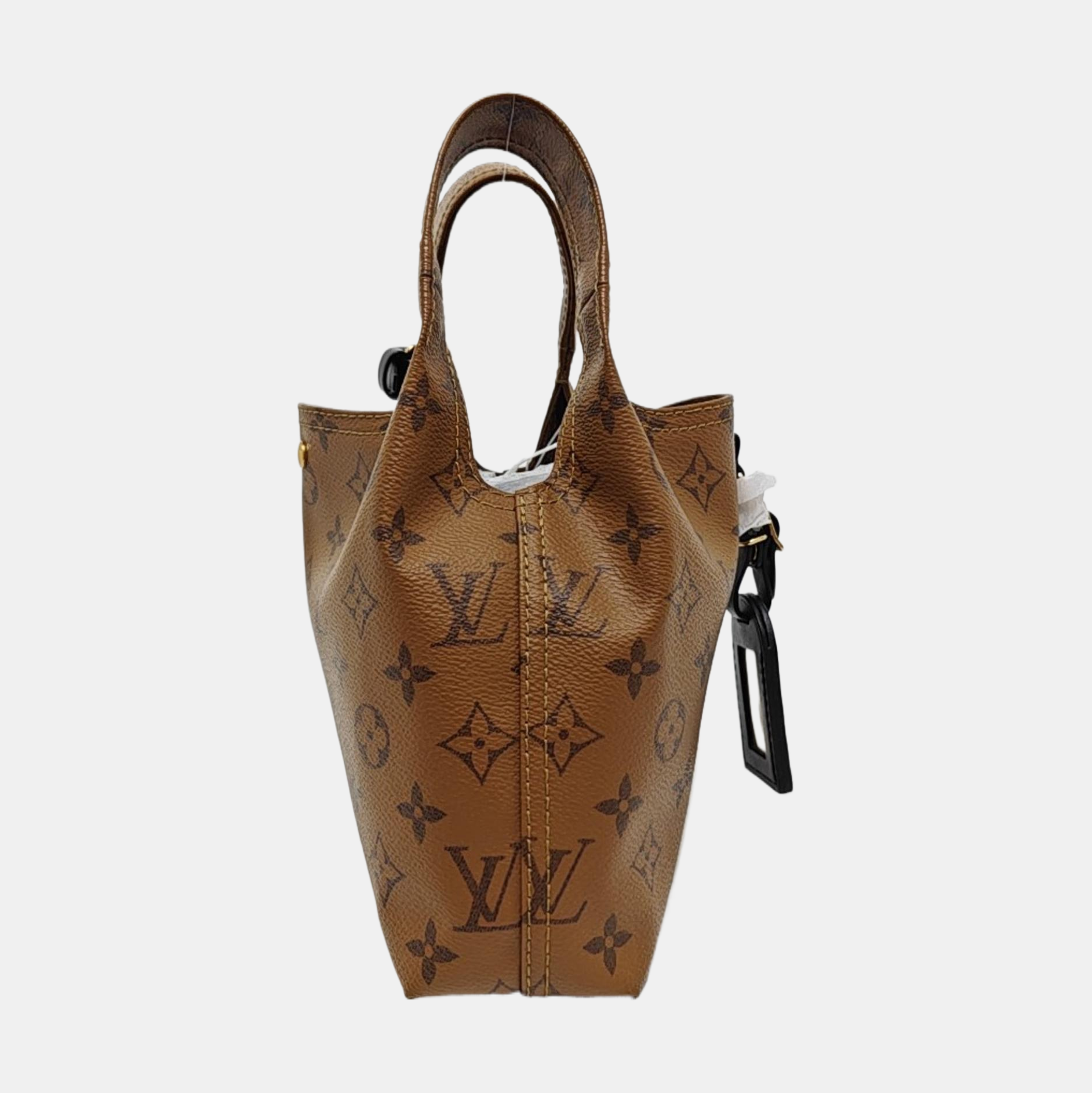 ATLANTIS PM Monogram Coated Canvas Brown