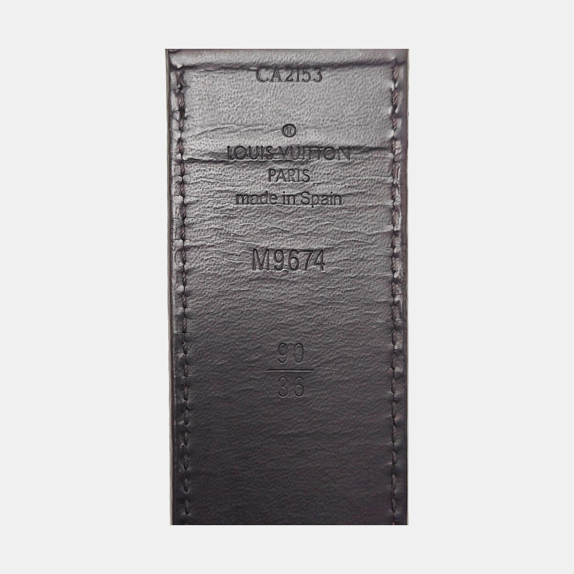 Coated Canvas Belt Black
