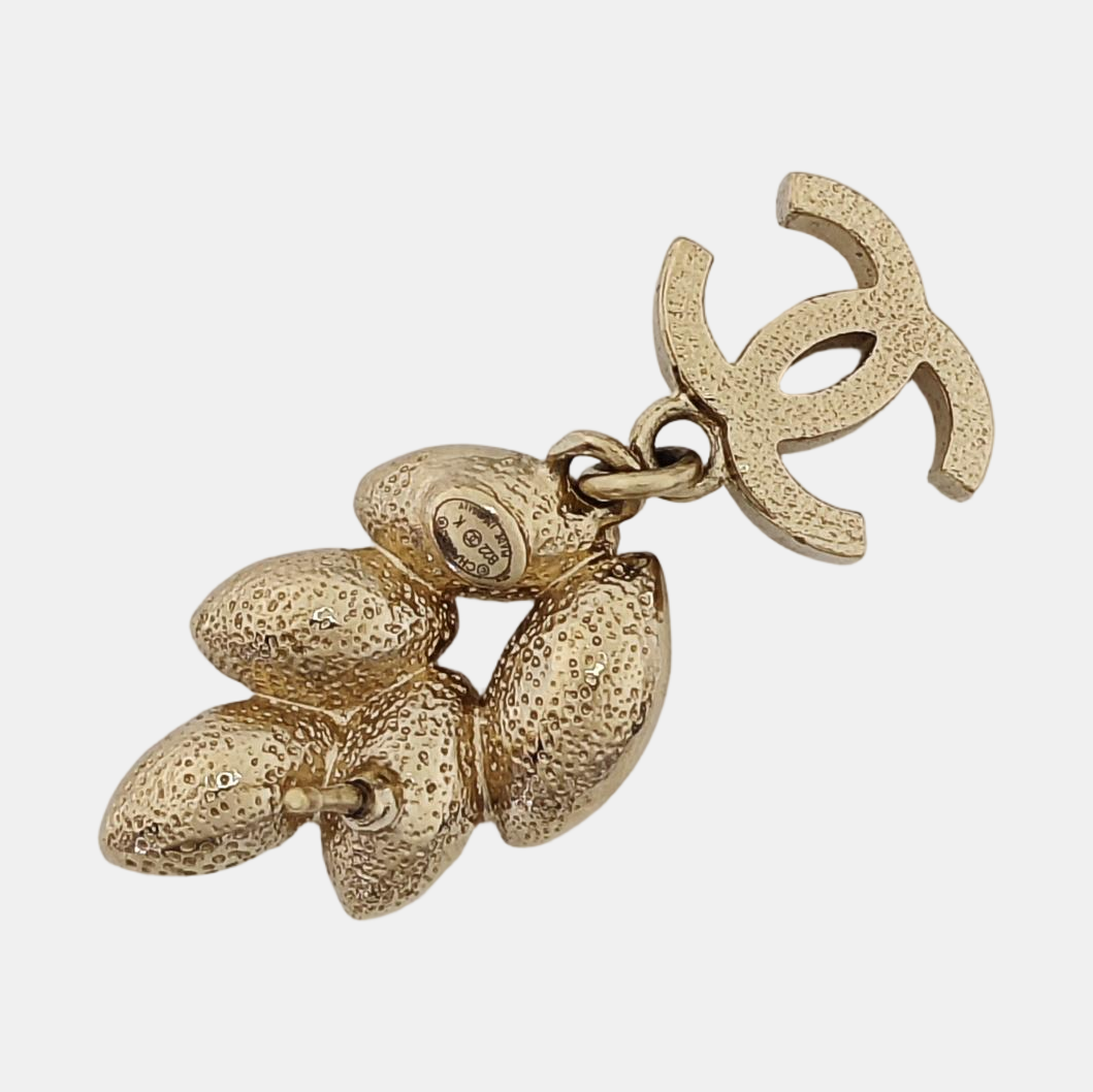 Metal Gold Earrings