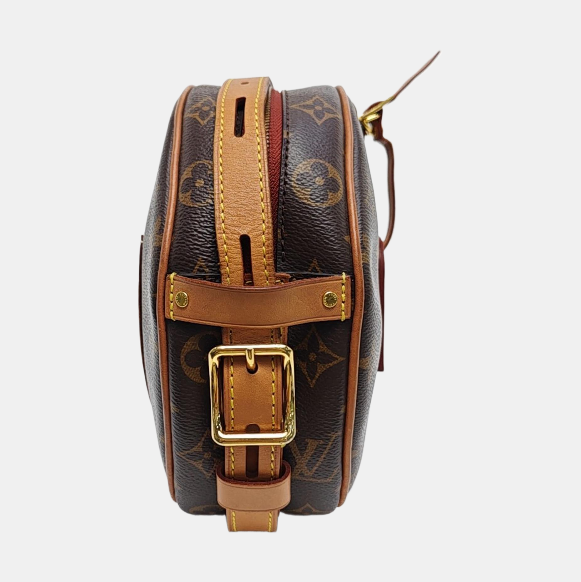 BOITE CHAPEAU MM Monogram Coated Canvas Brown