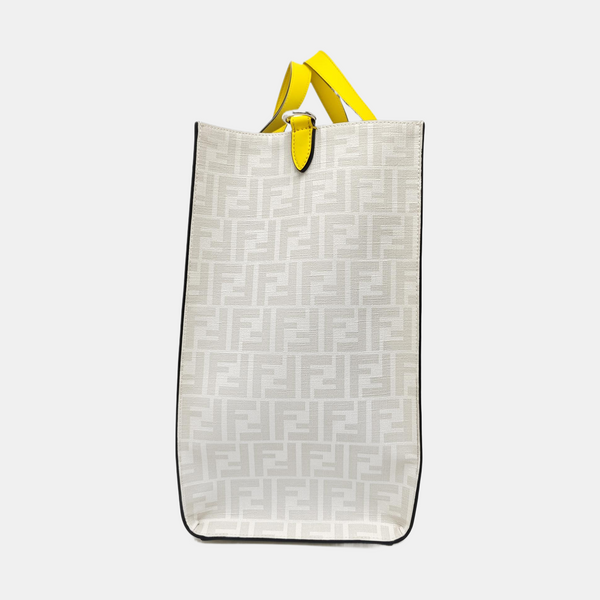 Coated Canvas Shoulder Bag Multicolor