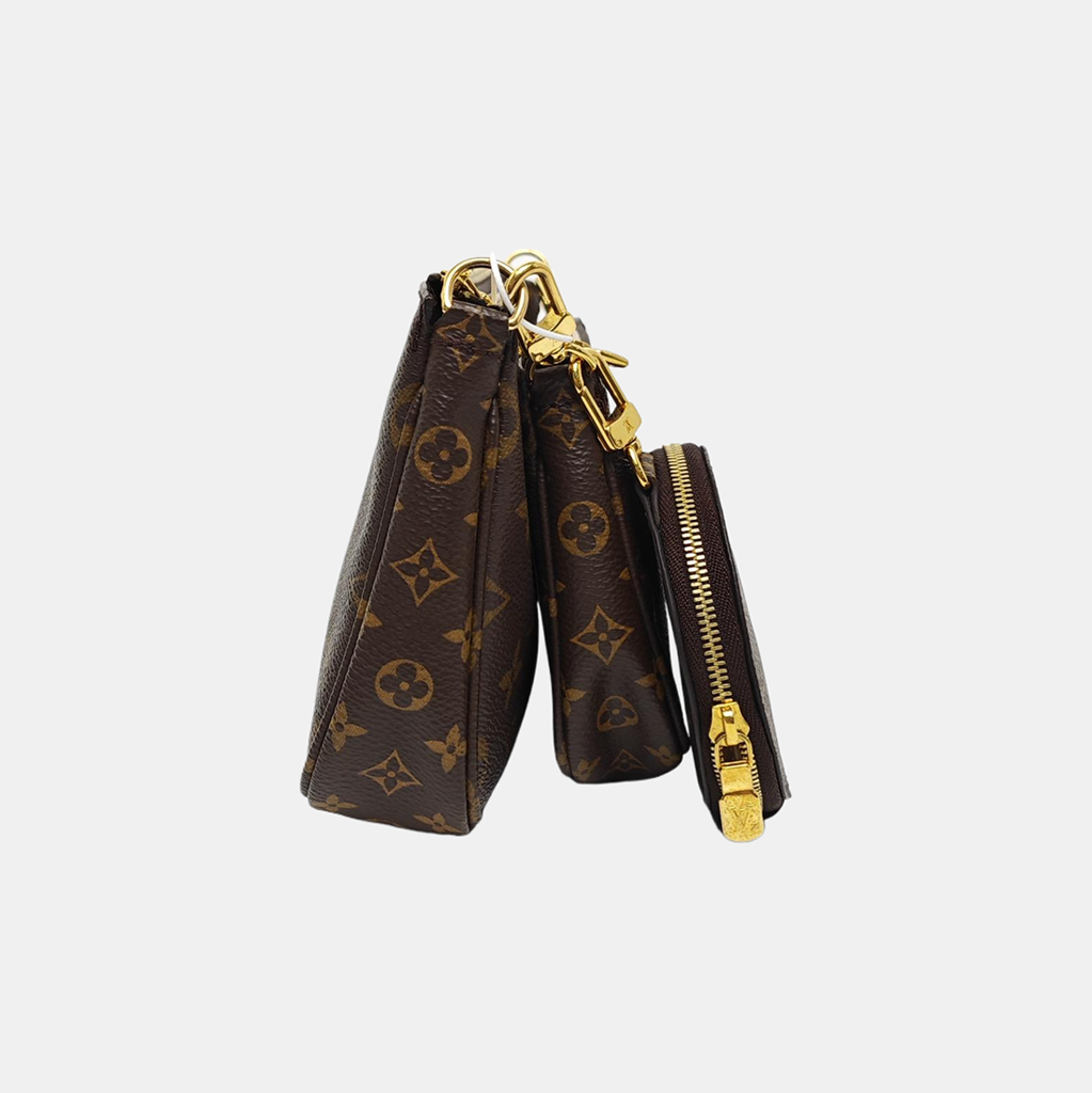 MULTI Monogram Coated Canvas Brown