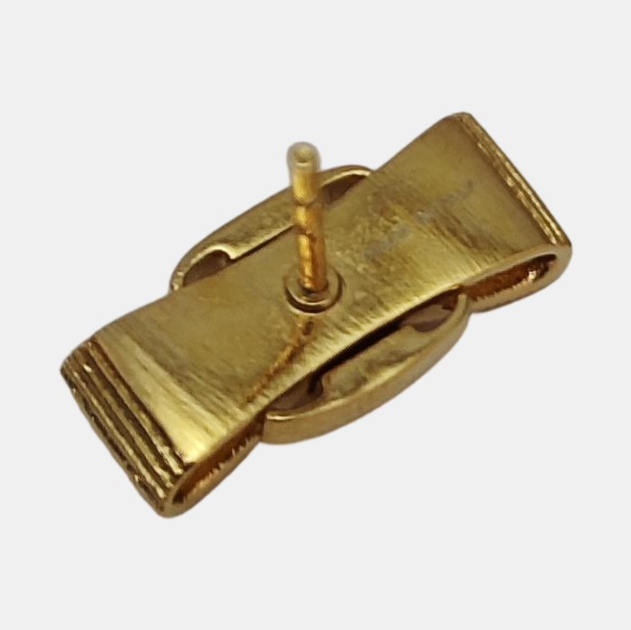 Metal Gold Stud Earrings
