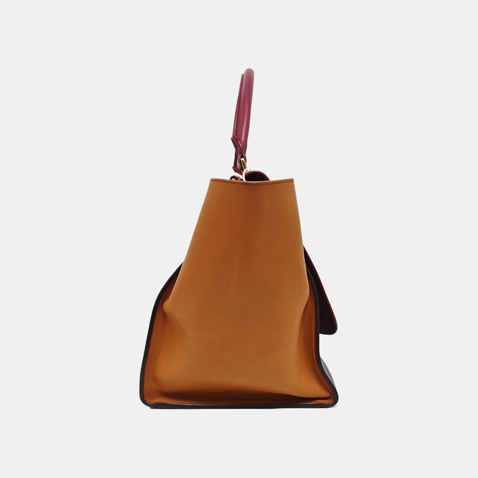 TRAPEZE Small Calfskin Red