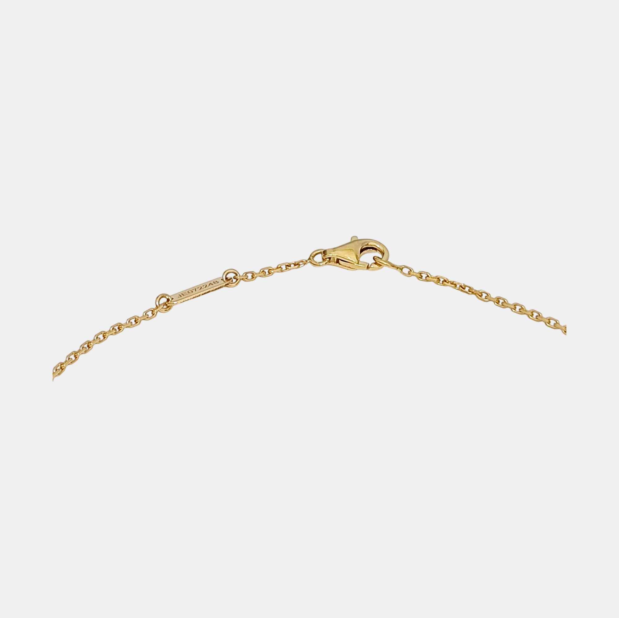 Vintage Alhambra 18k Gold Necklace