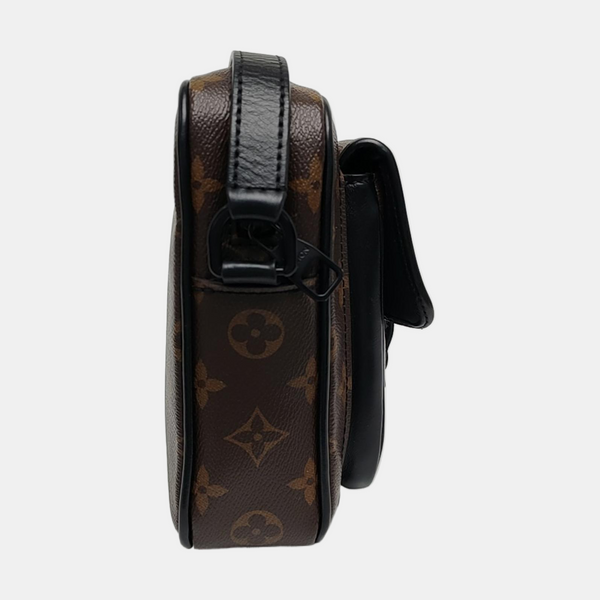 CHRISTOPHER Monogram Coated Canvas Brown