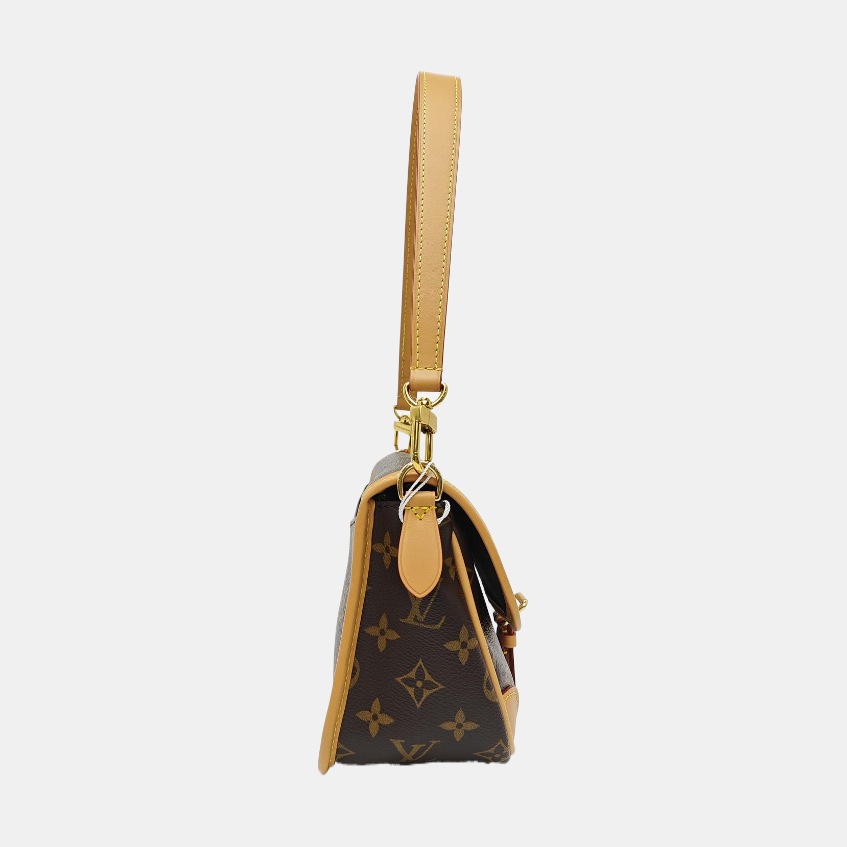 DIANE Monogram Coated Canvas Brown