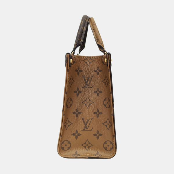 ONTHEGO PM Monogram Coated Canvas Brown