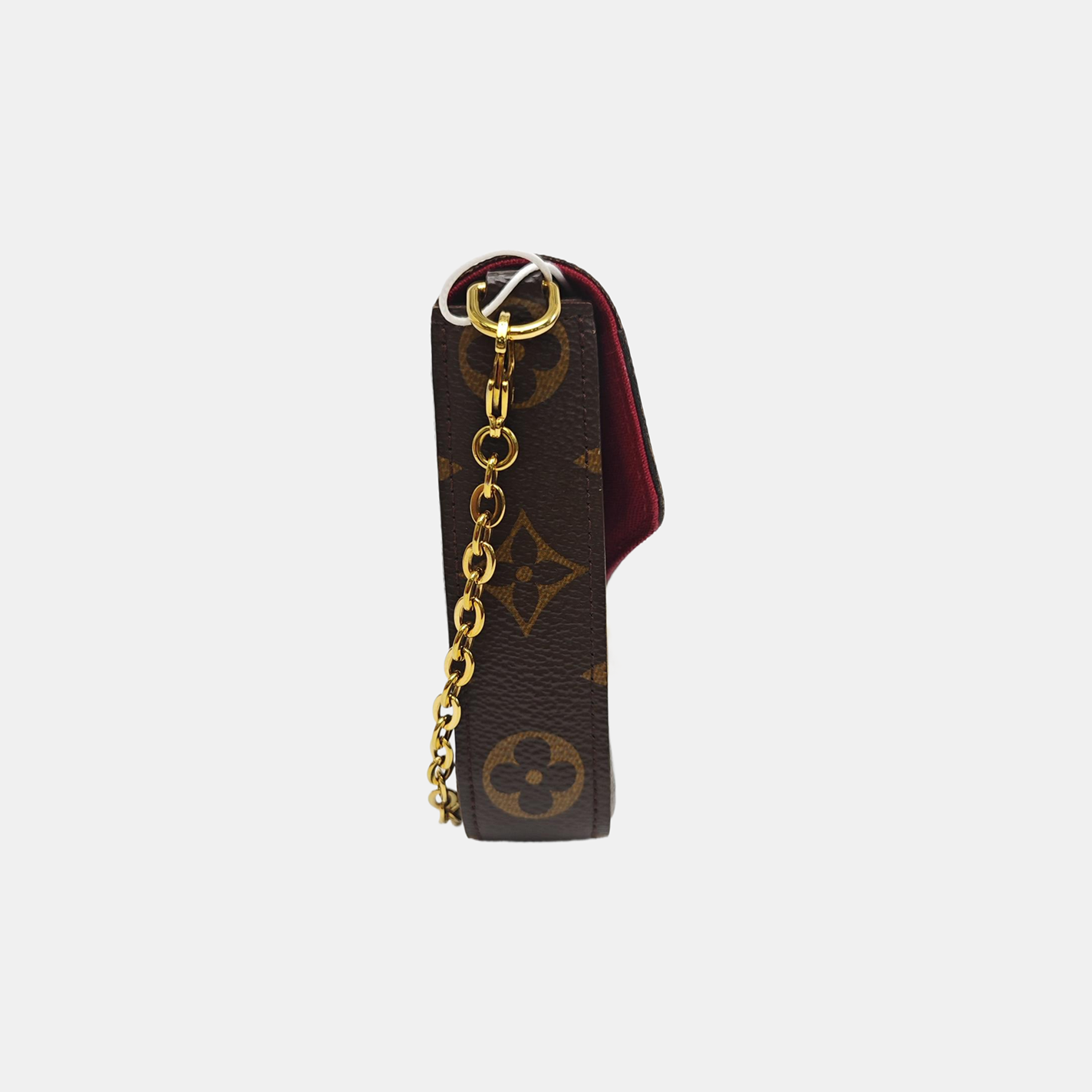FÉLICIE Monogram Coated Canvas Brown