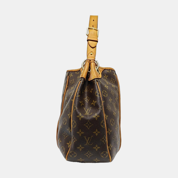 GALLIERA Monogram Coated Canvas Brown