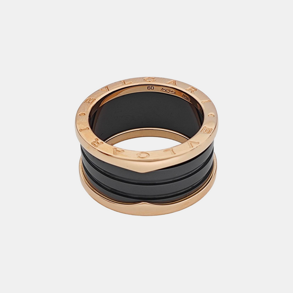 B.ZERO1 18k Rose Gold Ring EU 60