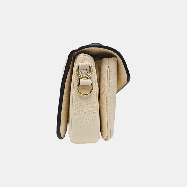 MÉTIS EAST WEST Monogram Calfskin Beige