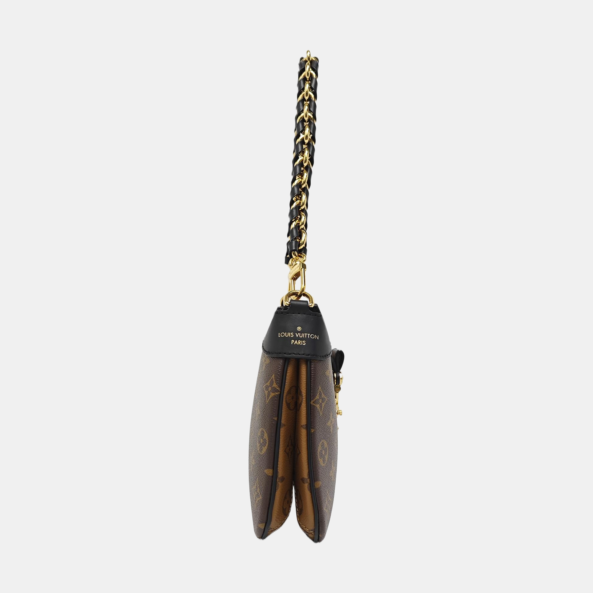 TWINNY Monogram Coated Canvas Brown
