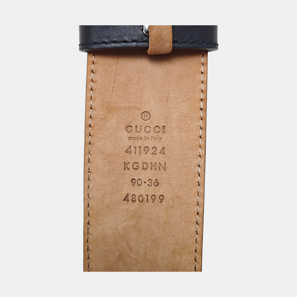 Leather Belt Beige
