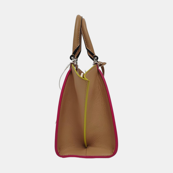 Authenticated pre-owned  3Jours Calfskin Brown - Shoulder Bag at Looply