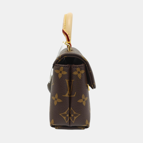 MADELEINE Monogram Coated Canvas Brown