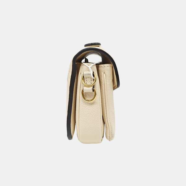 MÉTIS EAST WEST Monogram Calfskin Beige
