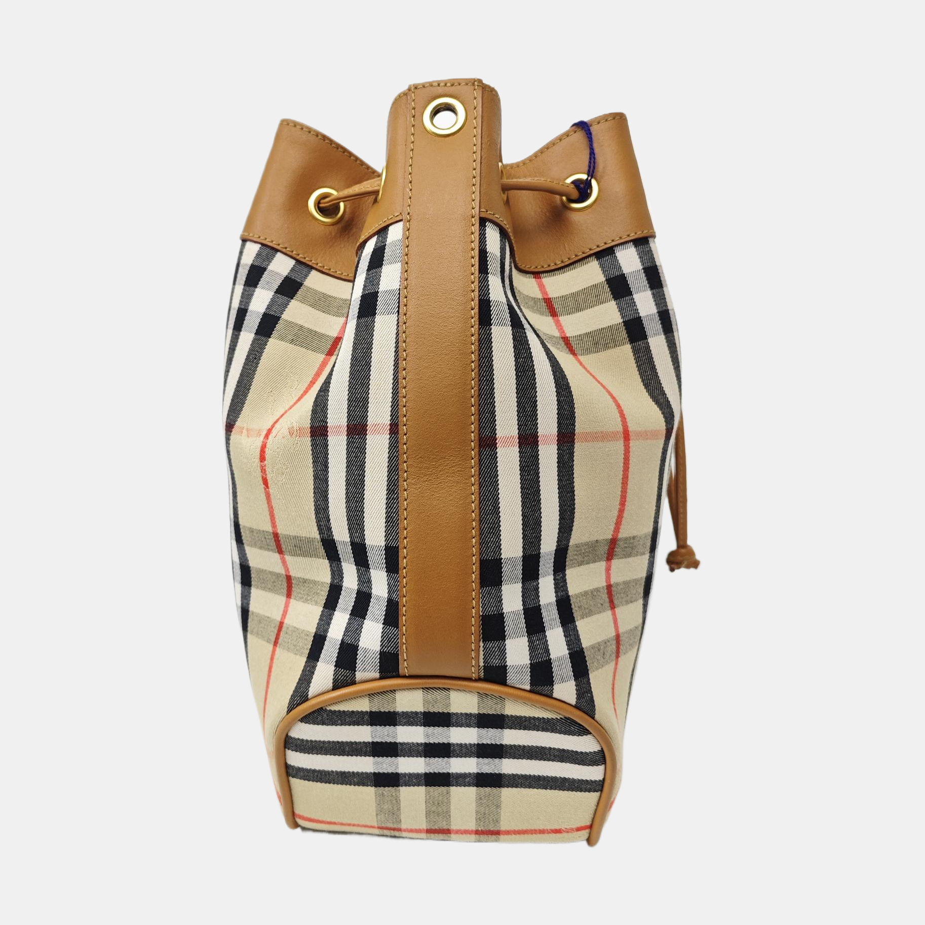 Canvas Bucket Bag Medium Brown
