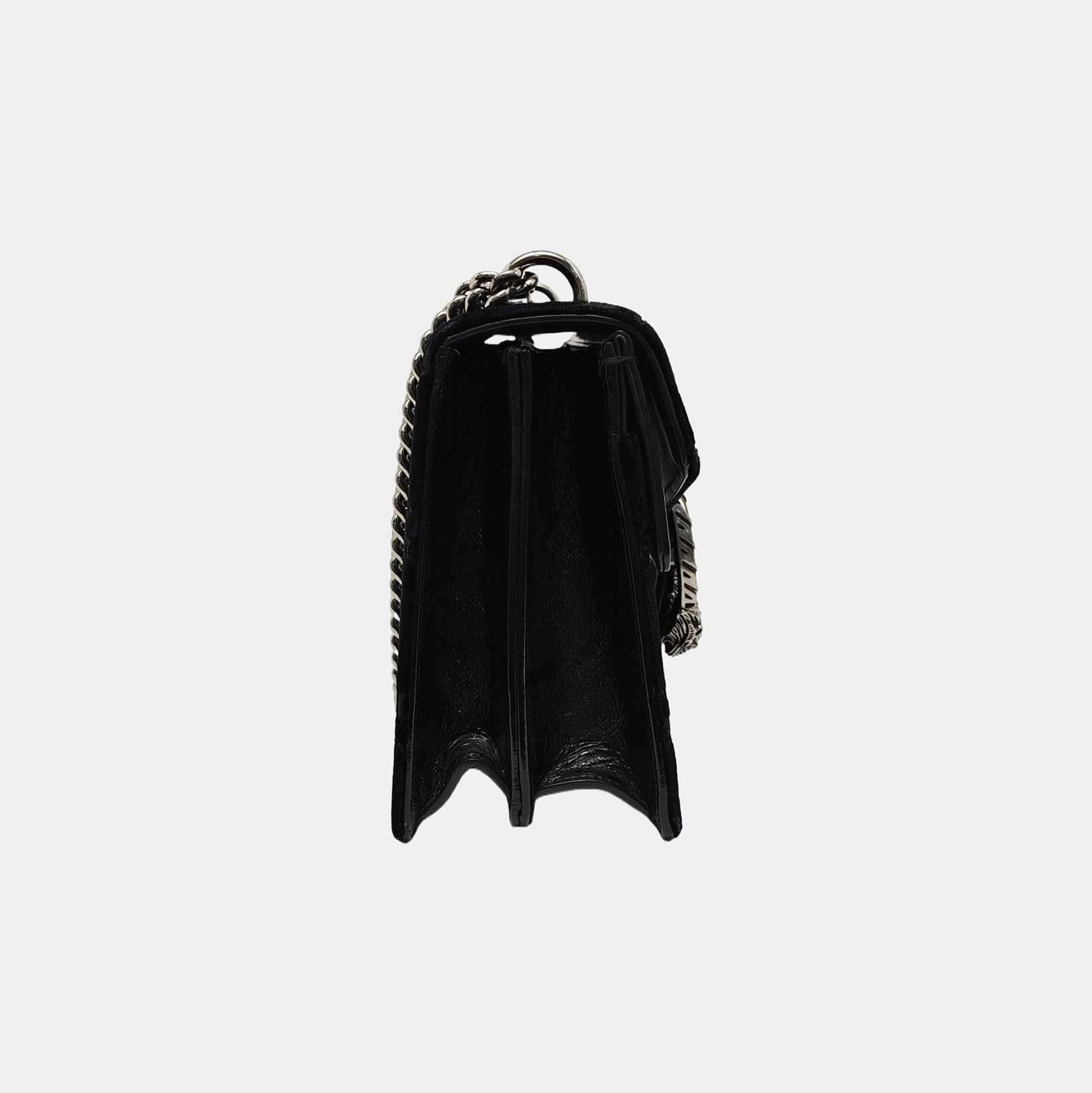 Authenticated pre-owned  Dionysus Small Monogram Velvet Black - Shoulder Bag at Looply