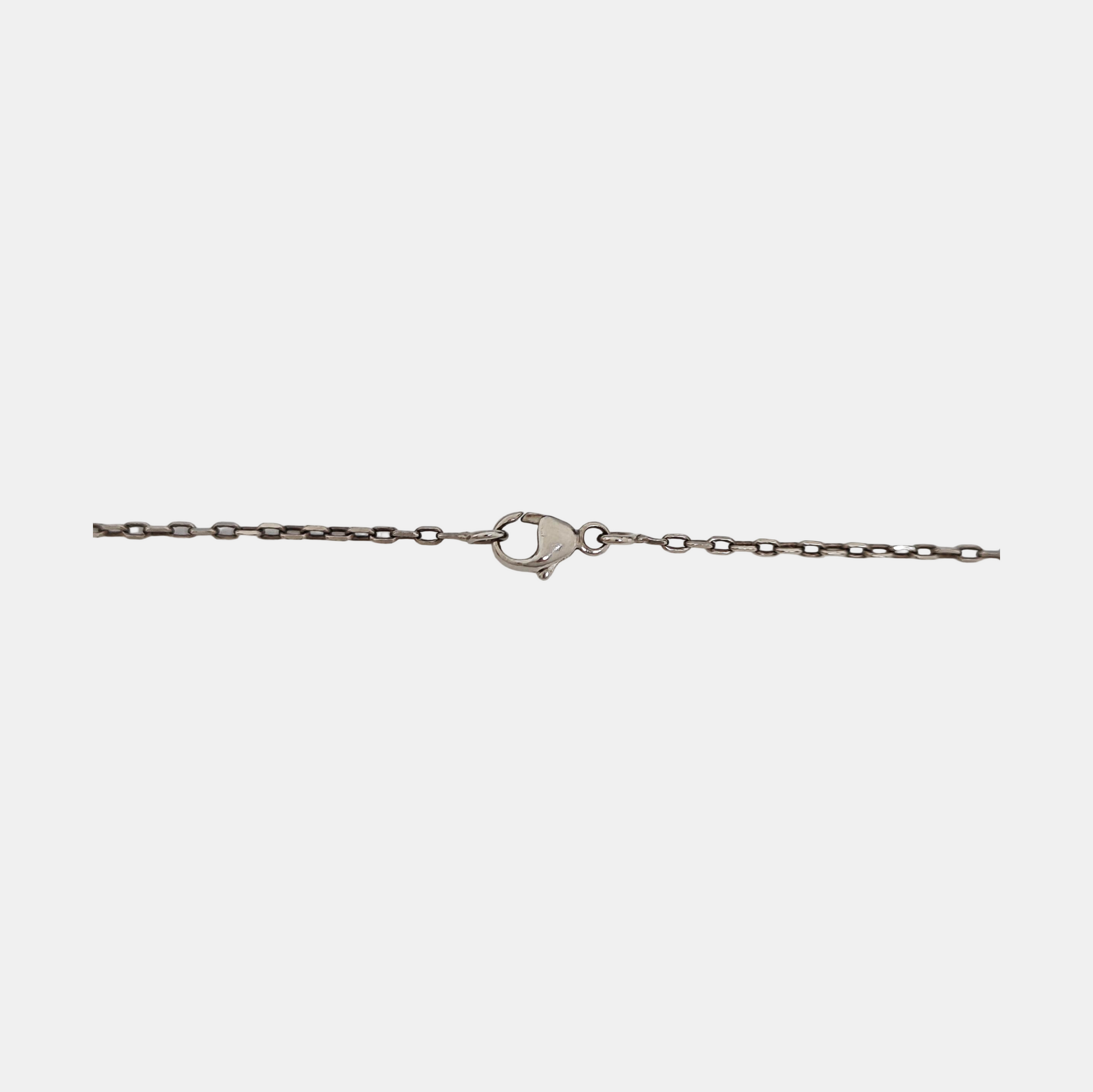 Pop H Metal Silver Necklace
