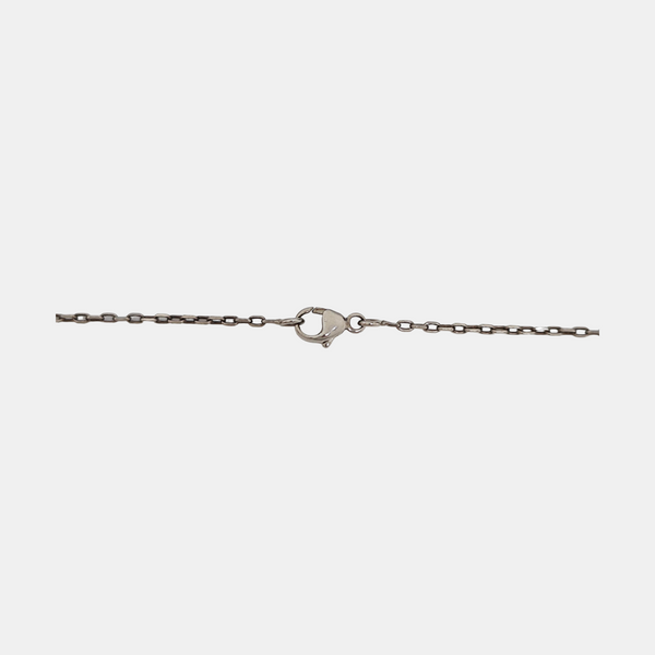 Pop H Metal Silver Necklace