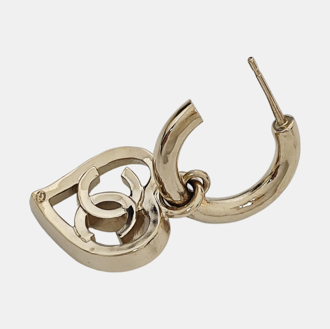 Metal Gold Stud Earrings