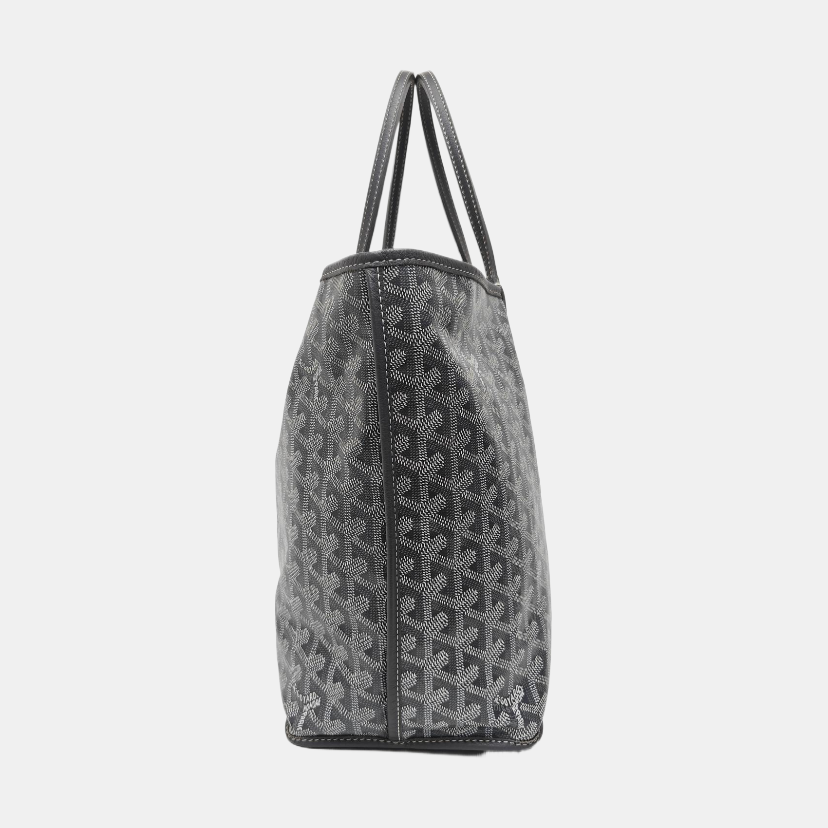 Saint Louis PM Coated Canvas Gray