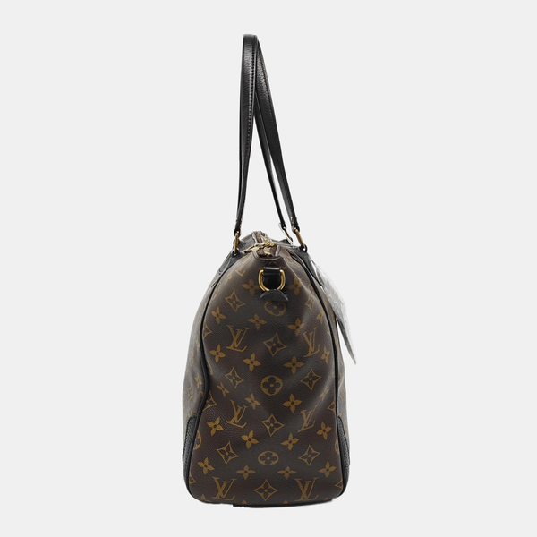 ESTRELA Monogram Coated Canvas Brown