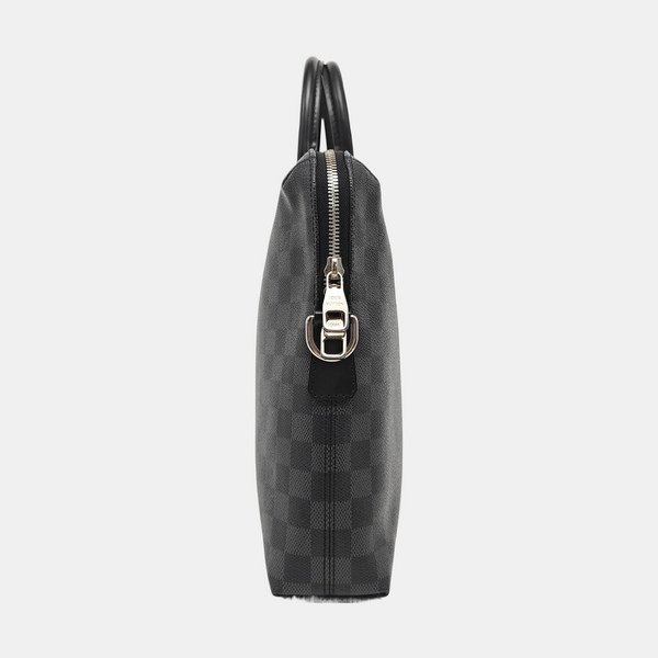 PORTE-DOCUMENTS Damier Graphite Coated Canvas Gray