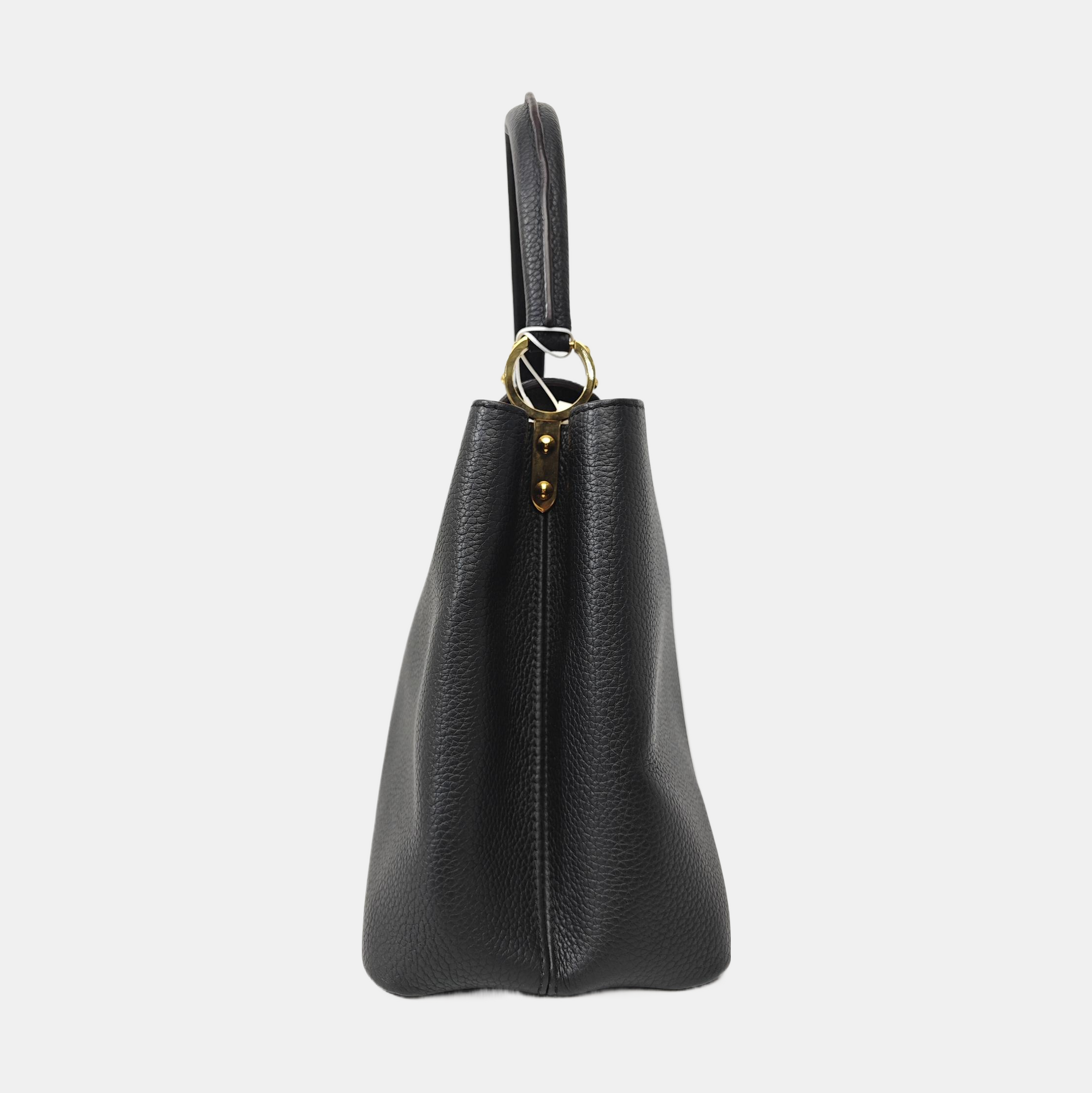 CAPUCINES GM Calfskin Black