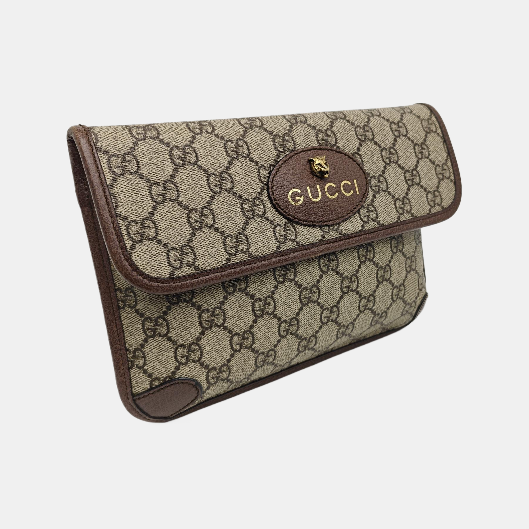 Neo Vintage Monogram Coated Canvas Beige