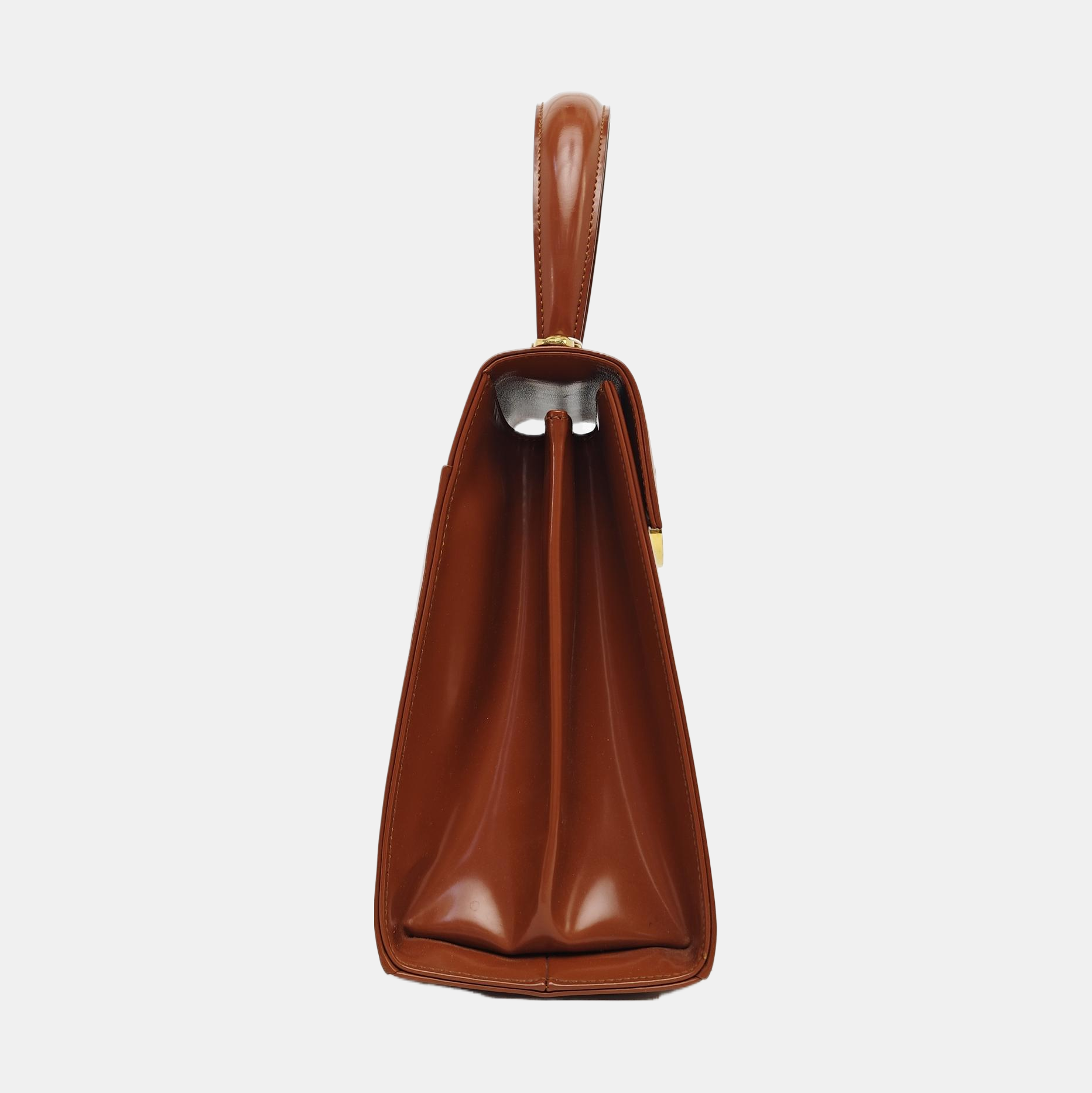 Kelly Calfskin Brown